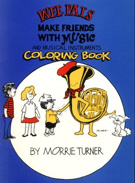 Morrie Turner's Make Friends With Music Coloring Book