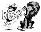 Lion's Roar by Morrie Turner