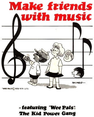 Make Friends with music by Morrie Turner